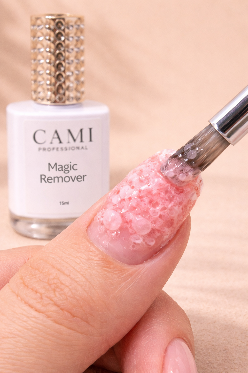 CAMI Magic Remover 3 Pack Bundle | Fast Gel Polish Remover Set | Salon Quality Nail Removal