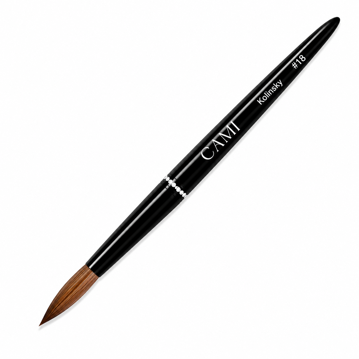 CAMI Kolinsky Acrylic Nail Brush #10-#18