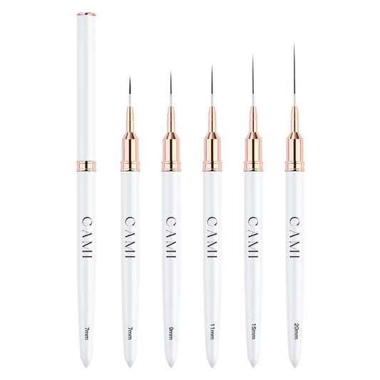 5Pcs Nail Art Liner Brushes