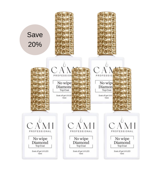CAMI No Wipe Diamond Top Coat – Bundle of 5
