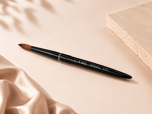 CAMI Kolinsky Acrylic Nail Brush #12