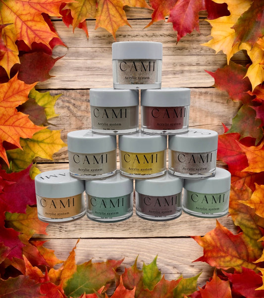 CAMI Acrylic system- Autumn Collection / 10 Acrylic