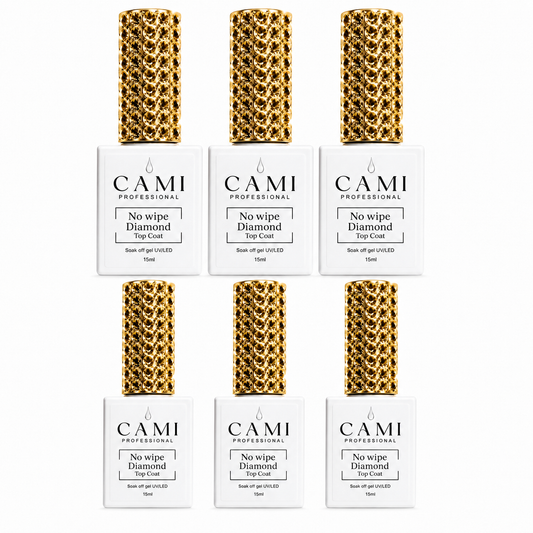 CAMI No Wipe Diamond Top Coat – Bundle of 6